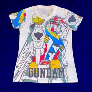 Mobile Suit Gundam - RX-78-2 All Over Print Short Sleeved T-Shirt & Backpack